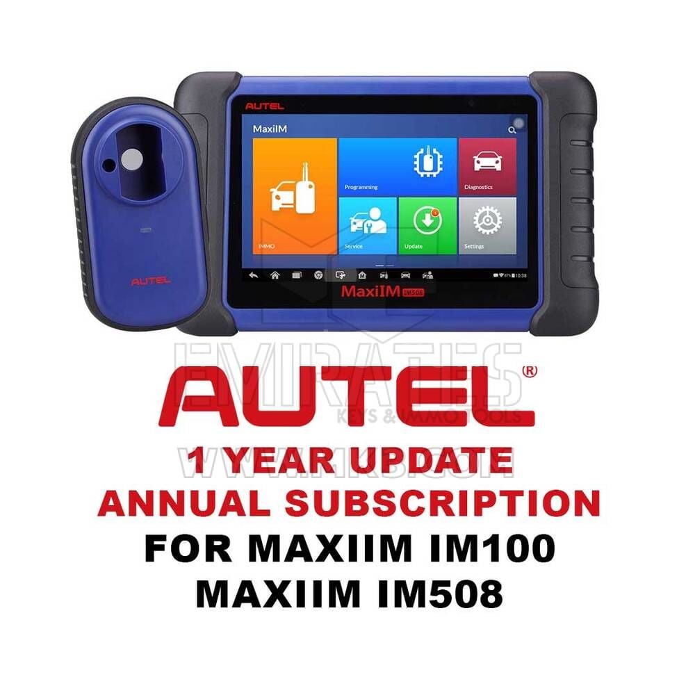 Autel MaxiIM IM100 / MaxiIM IM508 1 Yıllık Güncelleme Aboneliği