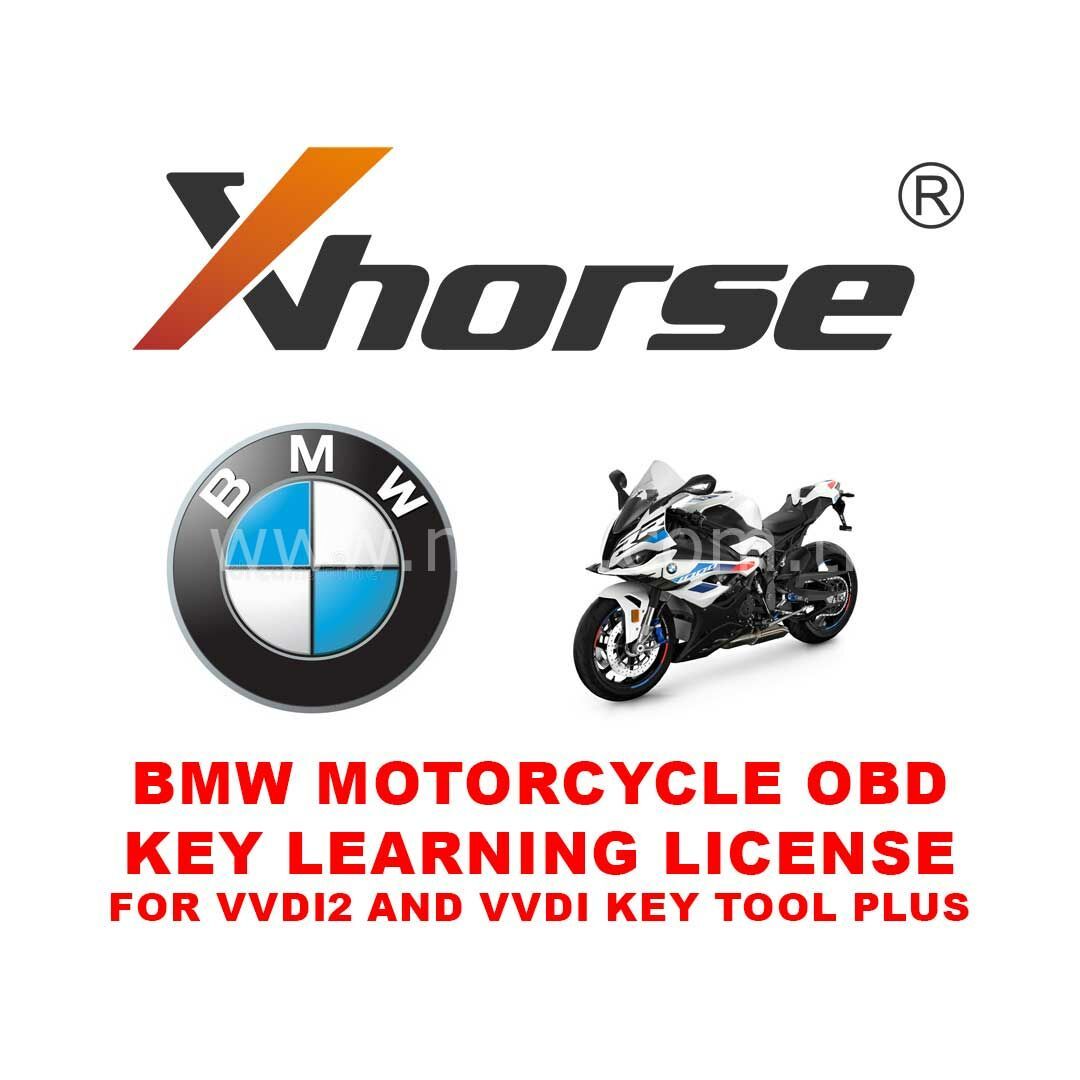 Xhorse VVDI2 ve VVDI Key Tool Plus BMW Motosiklet OBD Kumanda Programlama Aktivasyonu