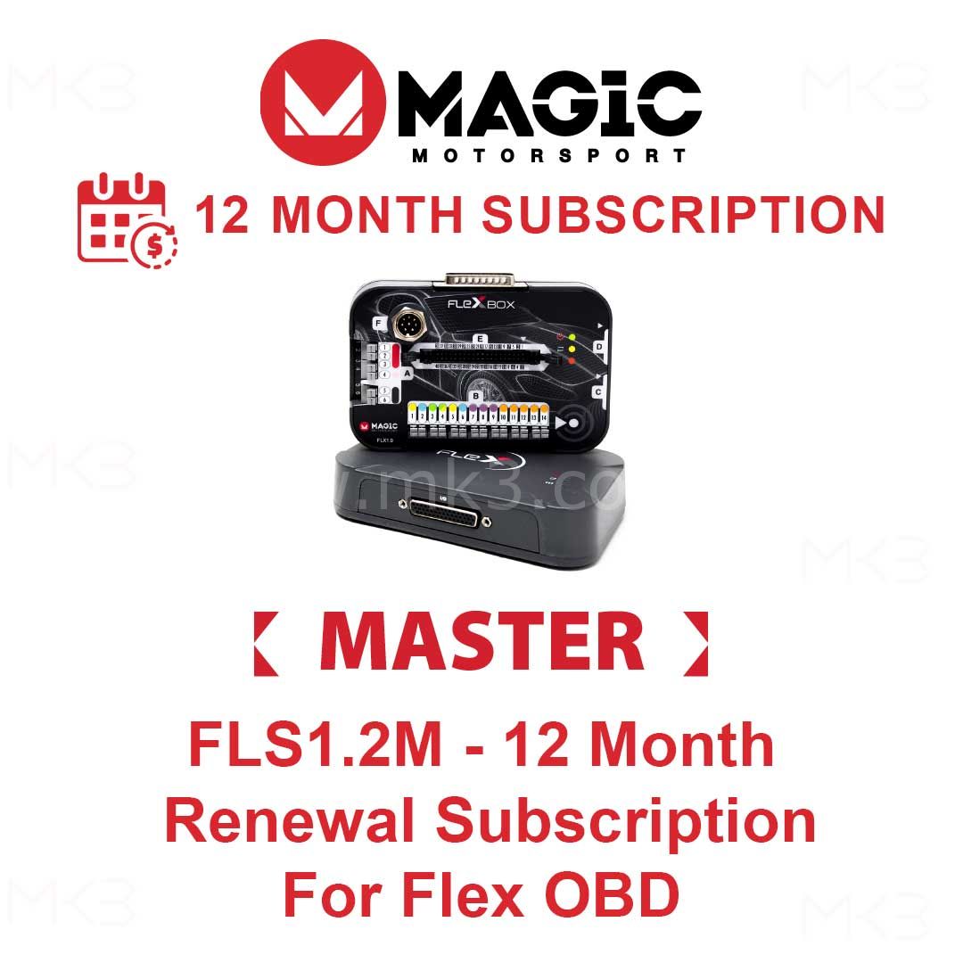 MAGIC FLS1.2M - Flex OBD Master için 12 Aylık Yenileme Aboneliği