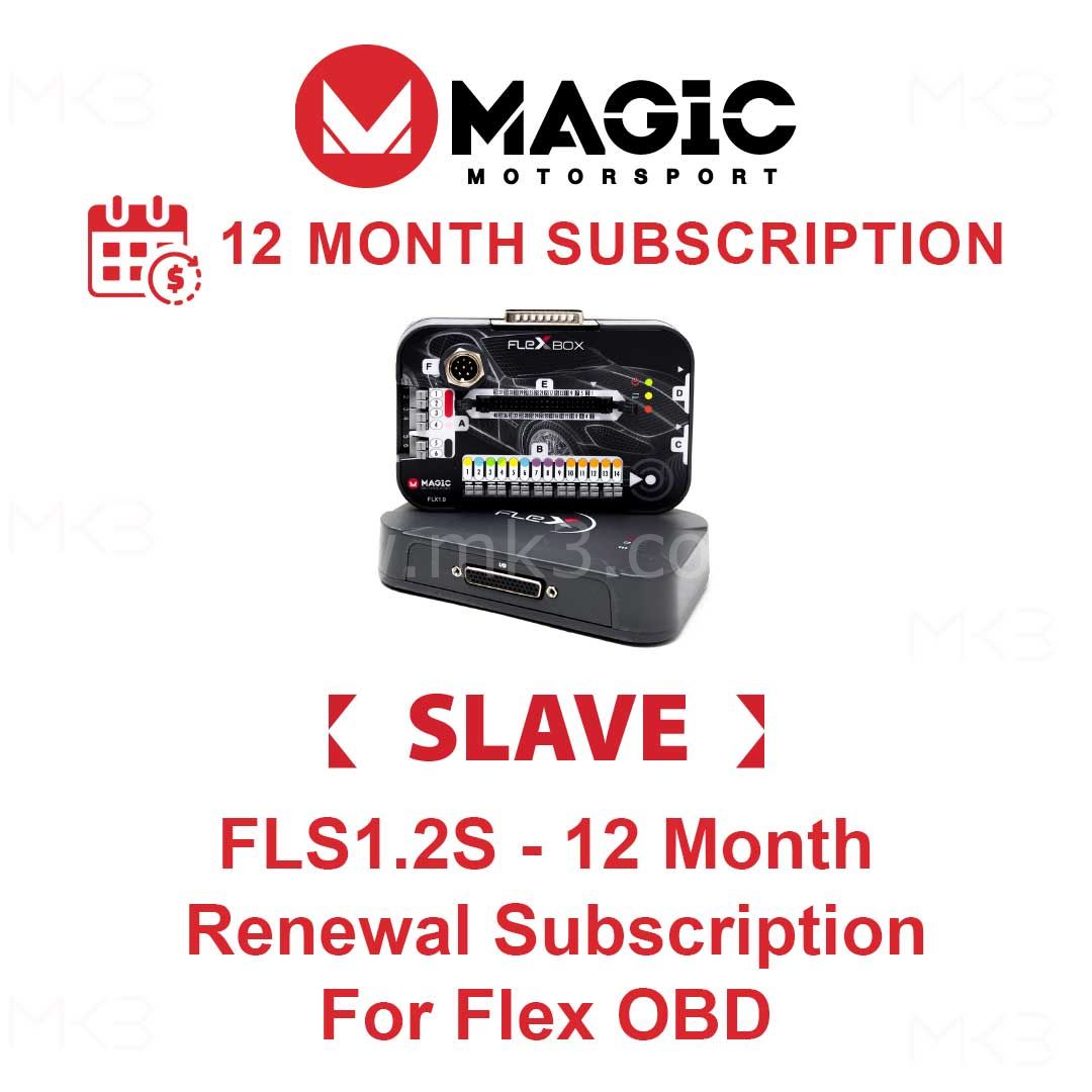 MAGIC FLS1.2S - Flex OBD Slave için 12 Aylık Yenileme Aboneliği