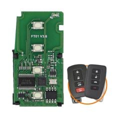 Lonsdor Smart Key PCB 0020C For Toyota Camry Corolla 2014 GCC 433/434MHz
