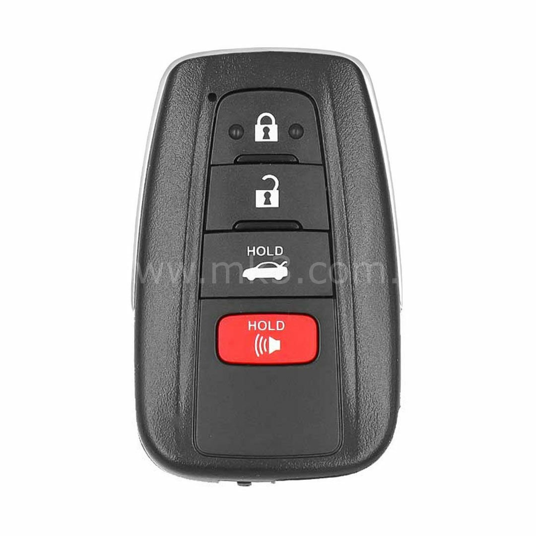 KeyDiy KD TB36-4 Toyota Lexus  Üniversal Smart Kumanda 3+1 Butonlu 8A Çip İle