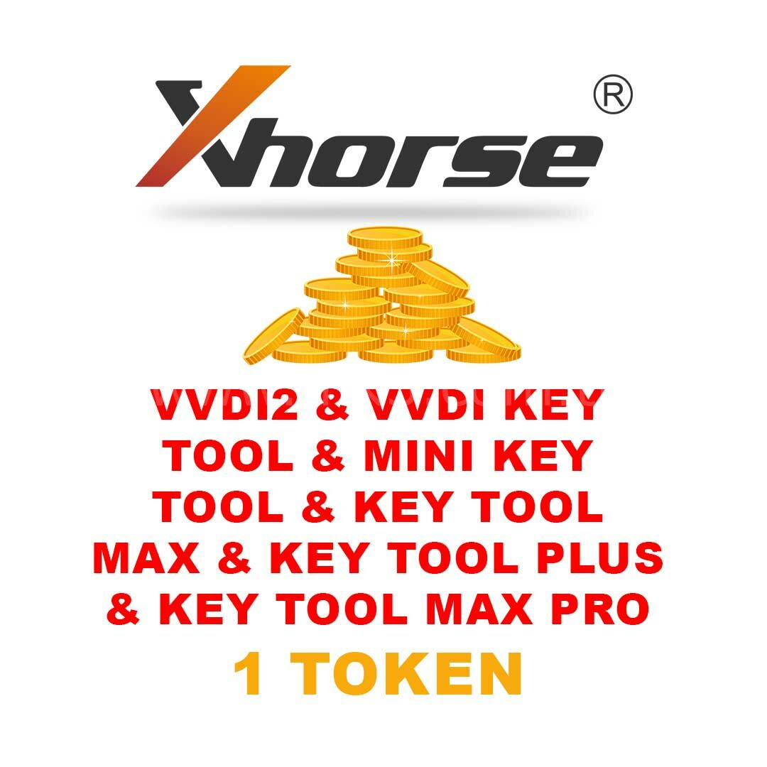 Xhorse VVDI2 & VVDI Key Tool & Mini Key Tool & Key Tool Max & Key Tool Plus & Key Tool Max Pro 1 Token ID48-96 Bit