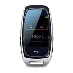 LCD Üniversal Ekranlı Kumanda Keyless Giriş ve İOS sistemi Gümüş Renk