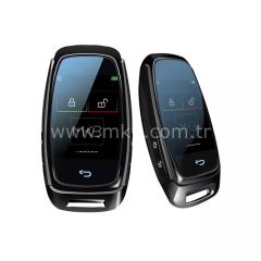 LCD Üniversal  Ekranlı  Kumanda Keyless  giriş Siyah Renk