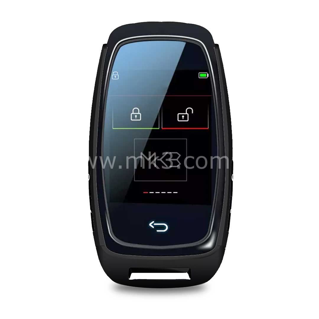 LCD Universal Ekranlı  Kumanda Keyless  giriş Siyah Renk