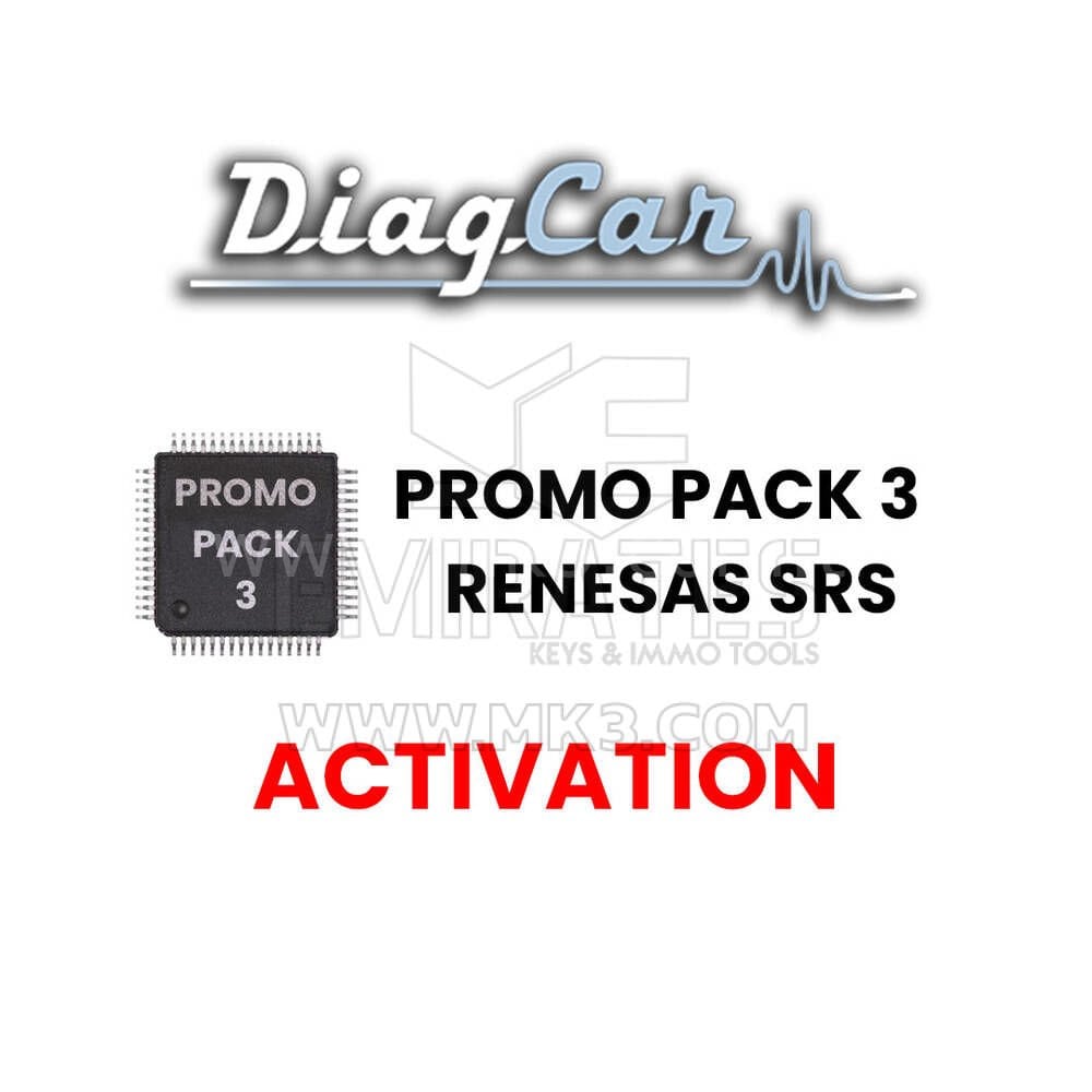 DiagCar PROMO PAKETİ 3 - Renesas SRS