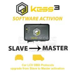 Alientech KESS3SU001 KESS3 Slave Car LCV OBD Protocols Slave'den Master aktivasyonuna yükseltme