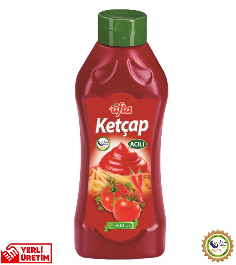 Afia Acılı Ketçap 550 gr