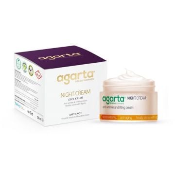 Agarta Doğal Yaşlanma Karşıtı Antı Agıng Gece Bakım Kremi 50 ml