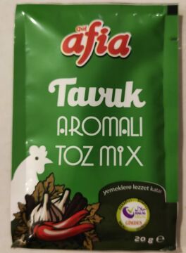 Afia Tavuk Aromalı Toz Mix 20 gr