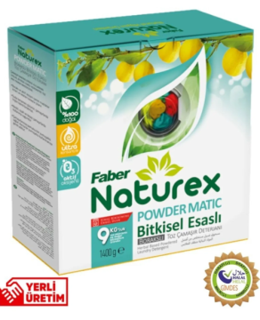 Faber Naturex Borakslı Renkliler İçin Toz Çamaşır Deterjanı (1.4 Kg Kutu