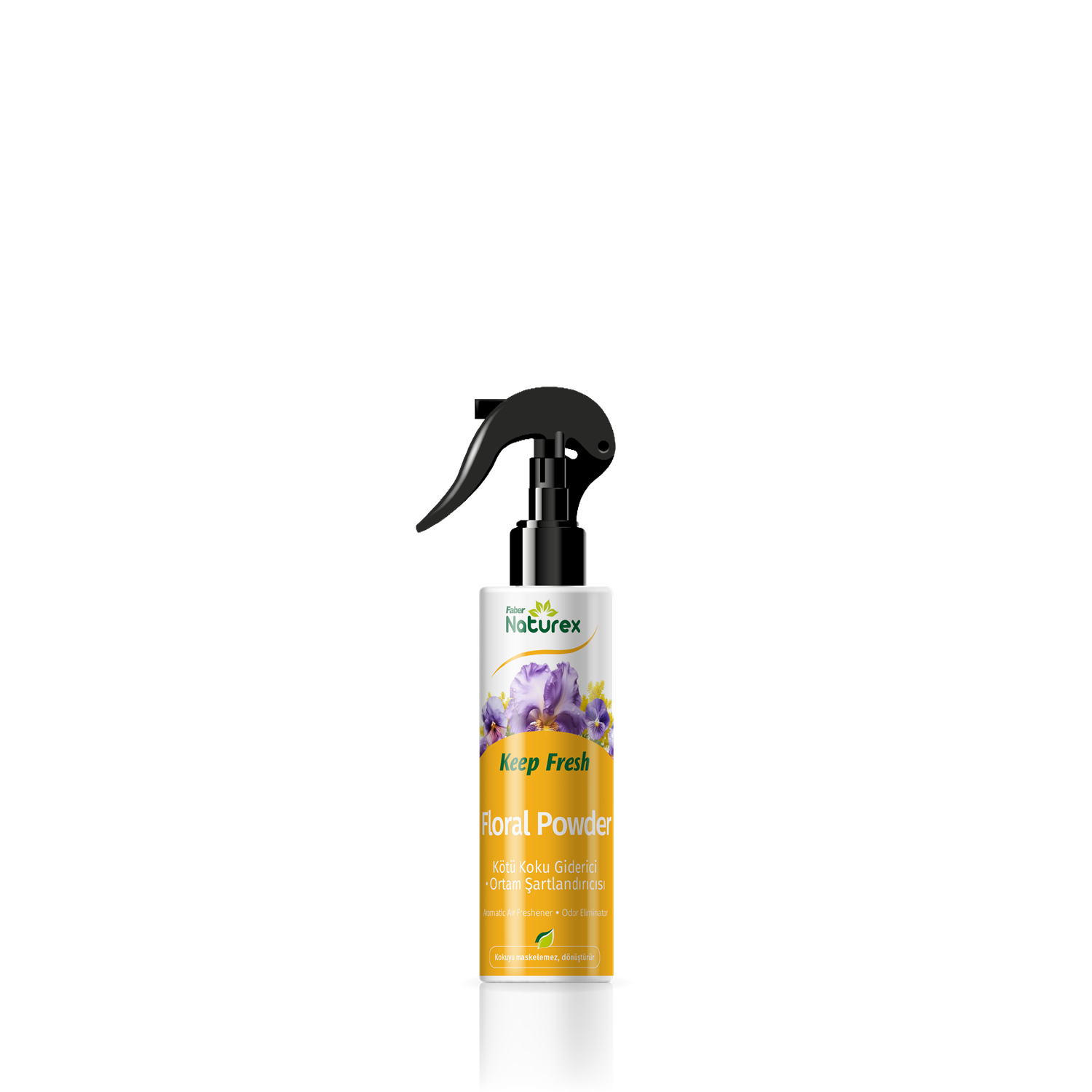 Naturex Aromatik Ortam Şartlandırıcı - Koku Giderici- Çiçeksi Pudra Kokulu 150 ml
