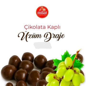 Milat Çikolata Kaplı Üzüm Draje 250gr