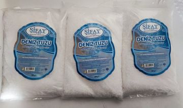 Şifay Deniz Tuzu Sofrada Öğütme Kristal 3lü Set (3kg)