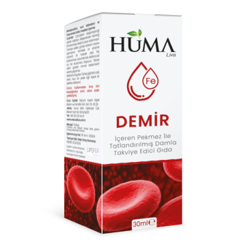 Huma Liva Pekmezli Demir Damla (MİKROENKAPSÜLE) 30 ML