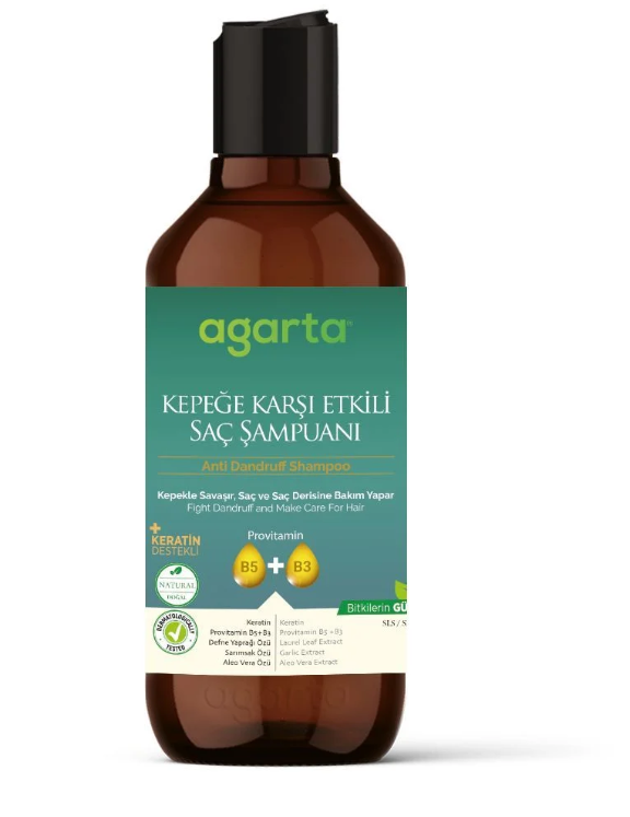 Agarta Doğal Kepek Karşıtı Saç Bakım Şampuanı 400ml