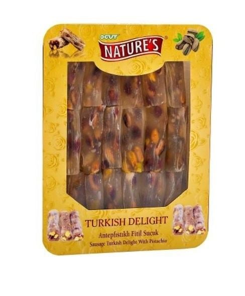 Ogut Natures Antep Fıstıklı Fitil Sucuk Lokum 300gr