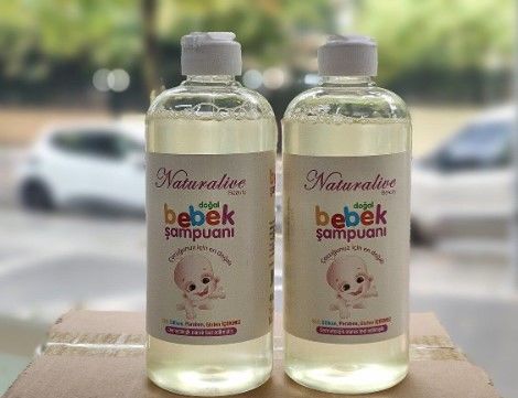 Naturalive Doğal Bebek Şampuanı 500ml * 2 Adet