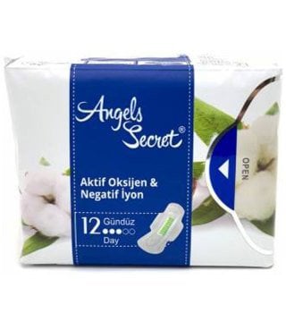 Angels Secret Negatif İyonlu Bayan Ped Gündüz