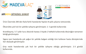 Apideva Propolisli Bitkisel Şurup 100ml