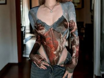 Art of Renaissance  Vintage Bodysuit