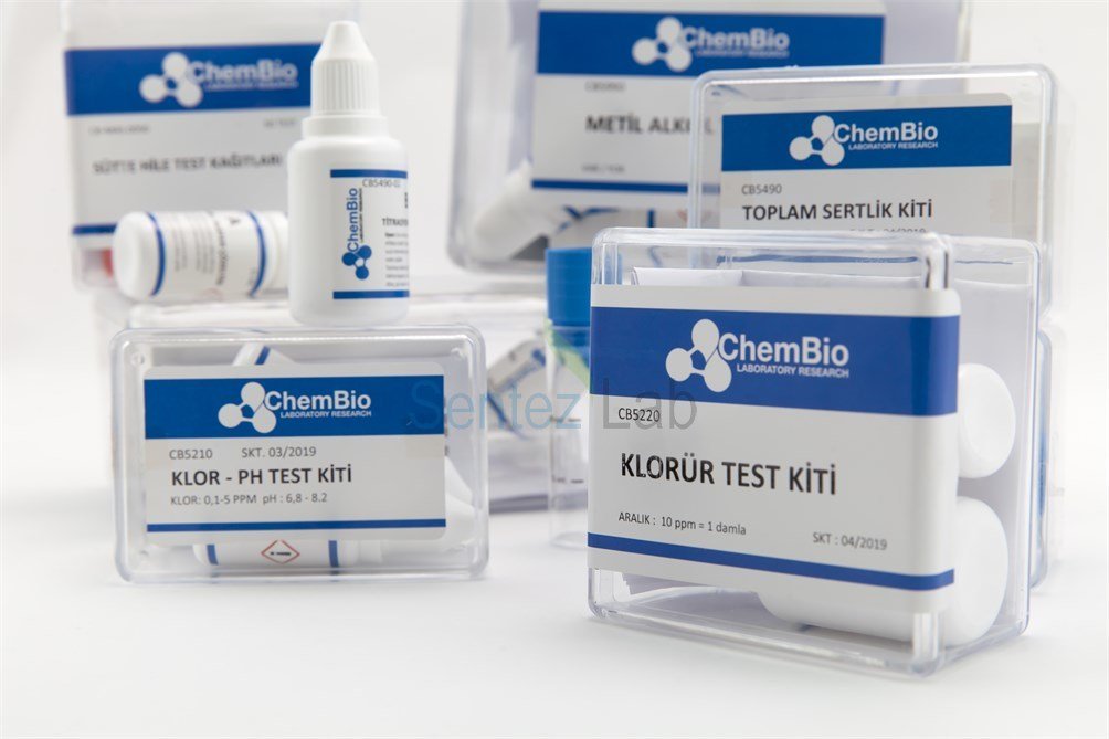 Chembio CB5300 Molibden Test Kiti | 100 Test ( 2,5 - 10 - 25 - 50 - 75 - 100 Ppm Molibden )