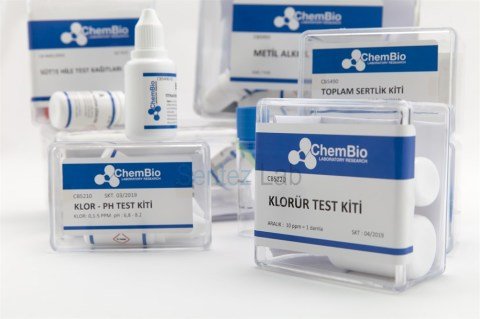 Chembio CB5400 Serbest Klor Test Kiti | 100 Test  ( 0,5 - 1 - 3 - 5-10 Ppm )
