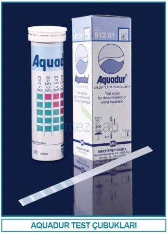 İSOLAB 101.03.004 Aquadur - M&N < 54 • > 90 • > 180 • > 270 • > 360 • > 450 ppm