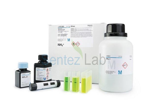 Merck 100602 Chlorine Cell Test (total chlorine) Method photometric DPD 0.010 - 6.00 mg/l Cl₂ Spectroquant 200 Test