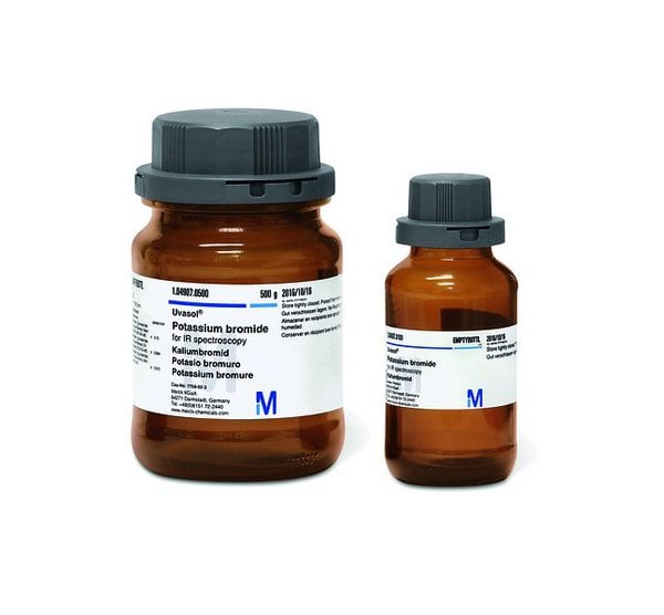 MERCK 104907 Potassium bromide for IR spectroscopy Uvasol