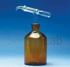 Amber renkli şişe  rodajlı (otom.pipet deposu) 1000 ml