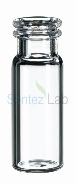 1.5ML SNAP RİNG VİAL, 32 X 11.6MM, CLEAR GLASS, 1ST HYDROLYTİC CLASS, WİDE OPENİNG 100/pk