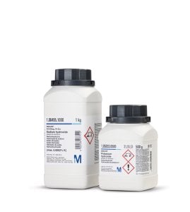 MERCK 105091 Potassium peroxodisulfate for analysis EMSURE®. CAS 7727-21-1, pH 3.2 (50 g/l, H₂O, 20 °C)