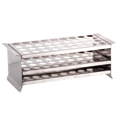 Tüp Standı, Paslanmaz 4 x 9 - Tube Rack - 36 Tüp Kapasiteli 20mm