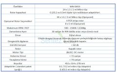 Weightlab WN-CM15R Soğutmalı Mikro Santrifuj Digital 15000 rpm / 12 x 1,5 mL