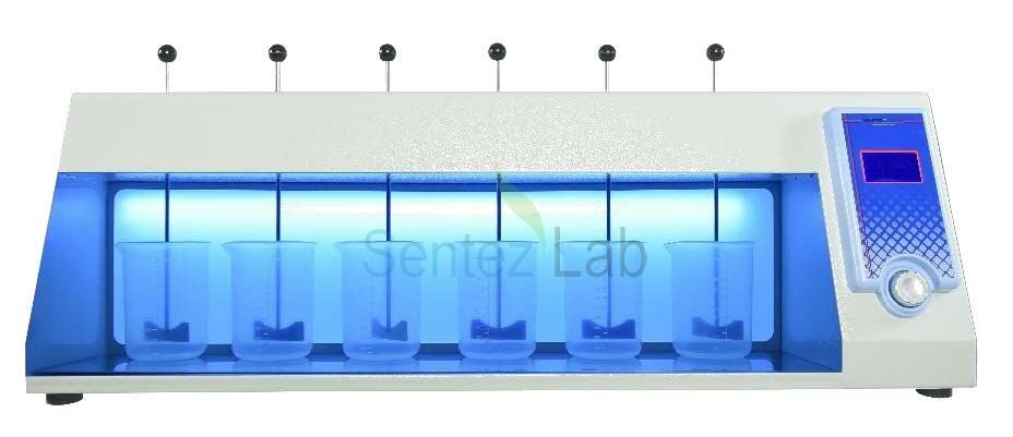 Miprolab Jar Test Cihazı MJF (Flokülatör) Dijital Kontrollü 30... 300 rpm