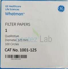 Whatman 1001-125 Kantitatif Filtre Kağıdı No grade |  Qualitative Filter Paper 1 - 125 mm / 100 Adet