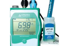 Apera pH Metre Portatif 201T-F ph/sıcaklık Basic Elektrot ile birlikte