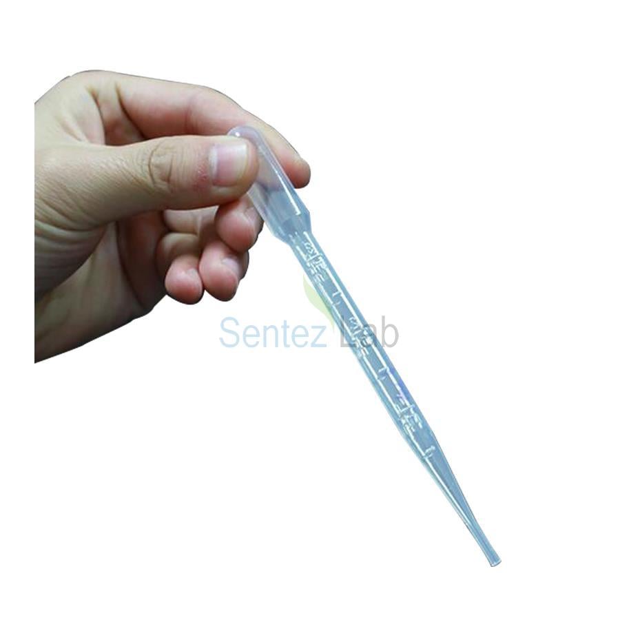 Pastör Pipeti 3 ml Plastik 500 Adet/ Kutu