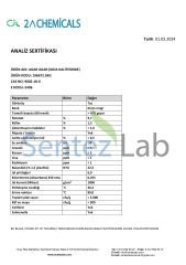 2A CHEMİCALS AGAR AGAR Toz Gıda CAS 9002-18-0 5 KG