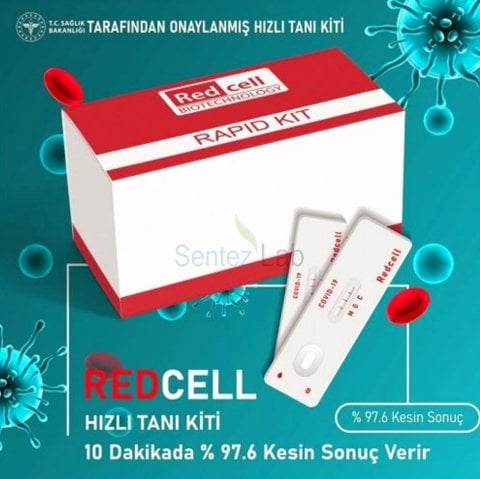 Hızlı Tanı Kiti Antikor Testi (Rapid Test) 1 Paket ile 5 Test Yapılır