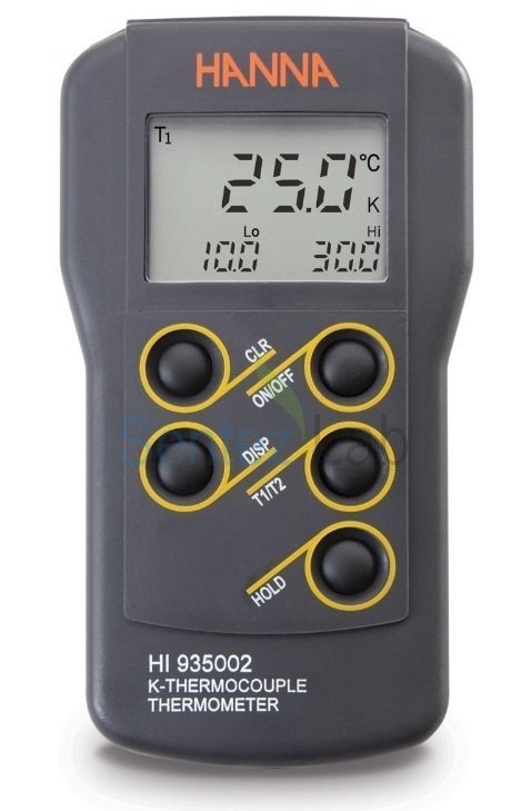 HANNA HI935002-01 Taşınabilir Çift Kanallı K Tipi Termokupl Termometresi