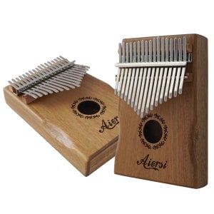 Aiersi Tam Set Kalimba 17 Tuşlu (Hediye Paket İçeriği Dahil)
