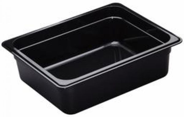 Cambro Polikarbon Küvet 1/2 -100 Siyah