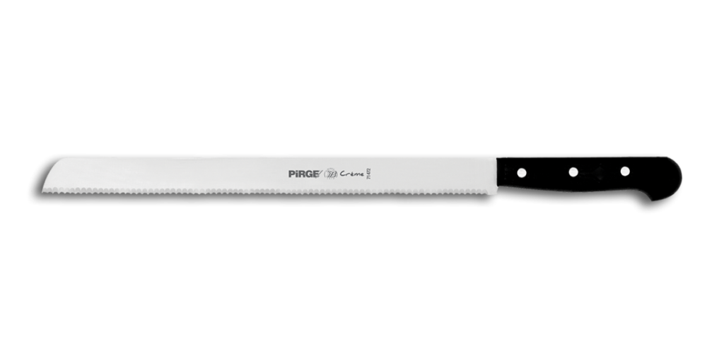Pirge Creme Pasta Bıçağı Dişli Dar 35 cm