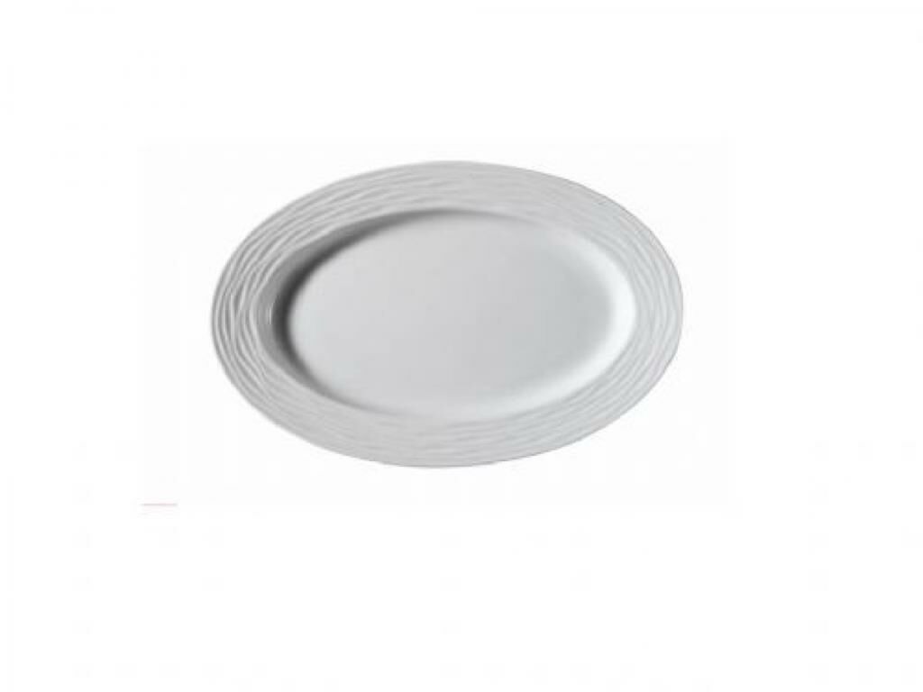 Kütahya Porselen Sea Wawe Serisi Kayık Tabak 24 Cm