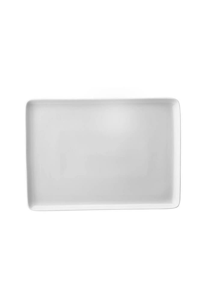 Kütahya Porselen Tan Serisi 23x17 cm Dikdörtgen Seris-Sunum Tabağı