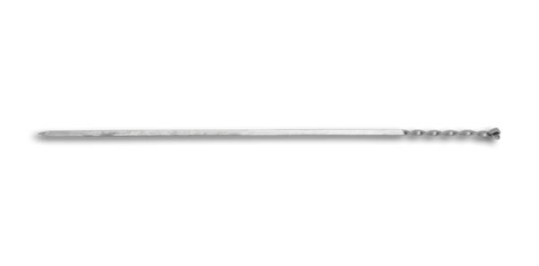 Pirge  Galvaniz Kare Şiş 60 cm