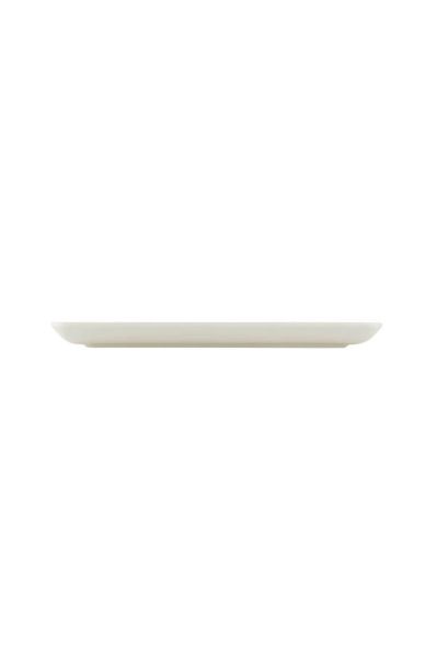 Kütahya Porselen Tan 18x13 cm Dikdörtgen Pasta-Sunum-Kahvaltı- Servis Tabağı 6 lı